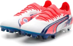 PUMA X Christian Pulisic Ultra Ultimate FG Soccer Cleats 9 PUMA X Christian Pulisic Ultra Ultimate FG Soccer Cleats -Ball Games Comprehensive Shop 10732001 WhiteRed AL