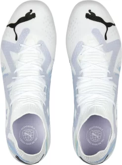 PUMA Women's Future Match Brilliance FG Soccer Cleats -Ball Games Comprehensive Shop 10740601 WhiteWhite TOP