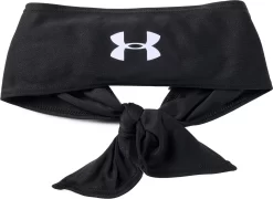 Under Armour Head Tie -Ball Games Comprehensive Shop 1323968 001 BlackWhite FRT