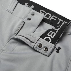 Under Armour Girls' Vanish Softball Pants -Ball Games Comprehensive Shop 1356907 Grey DET