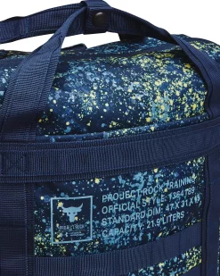 Under Armour Project Rock Box Duffle Backpack -Ball Games Comprehensive Shop 1364189 408 AcademyMississippi DET alt5