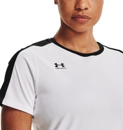 Under Armour Women's Challenger Training T-Shirt -Ball Games Comprehensive Shop 1367767 100 WhiteBlack MODDET