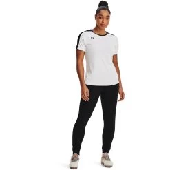 Under Armour Women's Challenger Training T-Shirt -Ball Games Comprehensive Shop 1367767 100 WhiteBlack MODSTL