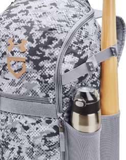 Under Armour Utility Printed 21 Bat Pack -Ball Games Comprehensive Shop 1369318 036 SteelMetallicGold DET