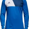 Adidas Adult Assita 17 Goalkeeper Long Sleeve Shirt -Ball Games Comprehensive Shop 16ADIMSST17GLKPRJAST Blue White