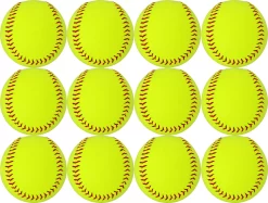 Baden Blank Autograph Softballs – 12 Pack