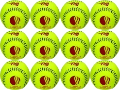 Baden USSSA Classic Plus .52 Slow Pitch Softballs – 12 Pack