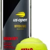 Wilson US Open Tennis Balls - 3 Ball Pack -Ball Games Comprehensive Shop 16WILUSPNSNGLCNXXTNN