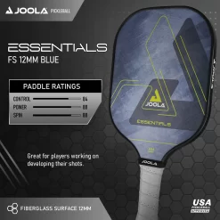 JOOLA Essentials Performance Pickleball Paddle -Ball Games Comprehensive Shop 18528 Blue TEC alt1