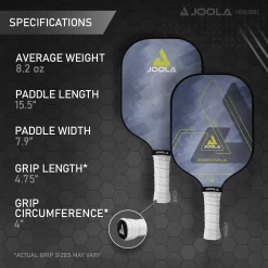 JOOLA Essentials Performance Pickleball Paddle -Ball Games Comprehensive Shop 18528 Blue TEC alt4