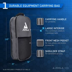 JOOLA Ben Johns Blue Lightning Pickleball Paddle Set -Ball Games Comprehensive Shop 18537 Blue DET alt1