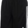 Adidas Girls' 5'' Mesh Shorts -Ball Games Comprehensive Shop 18ADIG5NCHMSHSHRTAPB Black White