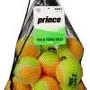 Prince Youth Stage 2 12-Pack Tennis Balls -Ball Games Comprehensive Shop 18PRCYPRSTG2YTHTNTNNA