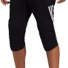 Adidas Men's Tierro Goalkeeper ¾ Pants -Ball Games Comprehensive Shop 19ADIMTRRGLKPR34PASB Black