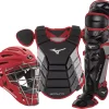 Mizuno Youth Samurai Catcher's Set -Ball Games Comprehensive Shop 19MIZBSMRCTCHRSSTCTC Black Cardinal