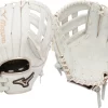 Mizuno 12'' MVP Select Series Fastpitch Glove -Ball Games Comprehensive Shop 20MIZAMVPSLCTFP12BAS White Rose Gold