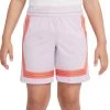 Nike Girls' Fly Crossover Training Shorts 1 Nike Girls' Fly Crossover Training Shorts -Ball Games Comprehensive Shop 20NIKGFLYCRSSVRSHAPB Doll Rush Orange