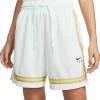 Nike Women's Fly Crossover Basketball Shorts 1 Nike Women's Fly Crossover Basketball Shorts -Ball Games Comprehensive Shop 20NIKWFLYCRSSVRSHAPBA Barely Green