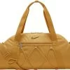 Nike One Club Women's Training Duffel Bag 2 Nike One Club Women's Training Duffel Bag -Ball Games Comprehensive Shop 20NIKWWNKNCLBBGXXTRV Wht Gold Wht Gold Earth
