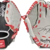 Rawlings 9.5'' Tee Ball Mike Trout Series Glove -Ball Games Comprehensive Shop 20RAWYMKTRTSRS95XBGL Grey