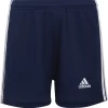 Adidas Girls' Squadra 21 Soccer Shorts 2 Adidas Girls' Squadra 21 Soccer Shorts -Ball Games Comprehensive Shop 21ADIGSQDR21SHRTXAPB Team Navy White