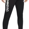 Nike Men's F.C. Dri-FIT Knit Soccer Pants 2 Nike Men's F.C. Dri-FIT Knit Soccer Pants -Ball Games Comprehensive Shop 21NIKMMNKDFFCLBRPNSB Black White White