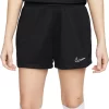 Nike Women's Academy 2-in-1 Shorts -Ball Games Comprehensive Shop 21NIKWCDMY2N1SHRTAPB Black White