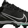 Nike Women's Hyperdiamond 4 Keystone Softball Cleats 1 Nike Women's Hyperdiamond 4 Keystone Softball Cleats -Ball Games Comprehensive Shop 21NIKWWHYPRDMND4KRBB Black Grey