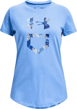 Under Armour Girls' Softball Graphic Branded T-Shirt