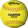 Wilson 11” ASA Champion Series Fastpitch Softball -Ball Games Comprehensive Shop 21WILU11SCHMPNSRSFPS