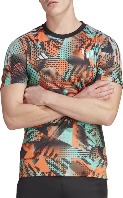 Adidas Men's Messi Printed Training Soccer Jersey