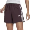 Adidas Women's Tiro Woven Shorts -Ball Games Comprehensive Shop 22ADIWCCWVNSHRTSCAPB Shadow Maroon