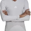 Adidas Women's Team Base Long Sleeve T-Shirt -Ball Games Comprehensive Shop 22ADIWTMBSTXXXXXXAPT Team Light Grey White