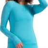 BloqUV Women's Sun Protective UPF 50 Pullover 2 BloqUV Women's Sun Protective UPF 50 Pullover -Ball Games Comprehensive Shop 22DENWPLLVRXXXXXXRCQ Light Turqouise