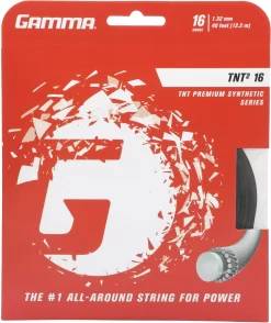GAMMA TNT Premium Synthetic Series Racquet String