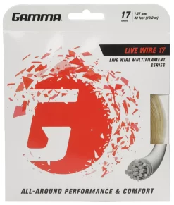 GAMMA Live Wire Tennis String - 17G