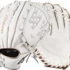 Mizuno 12.5'' MVP Select Series Fastpitch Glove 2023 -Ball Games Comprehensive Shop 22MIZAMVPSLCTFP12BAS White Rose Gold