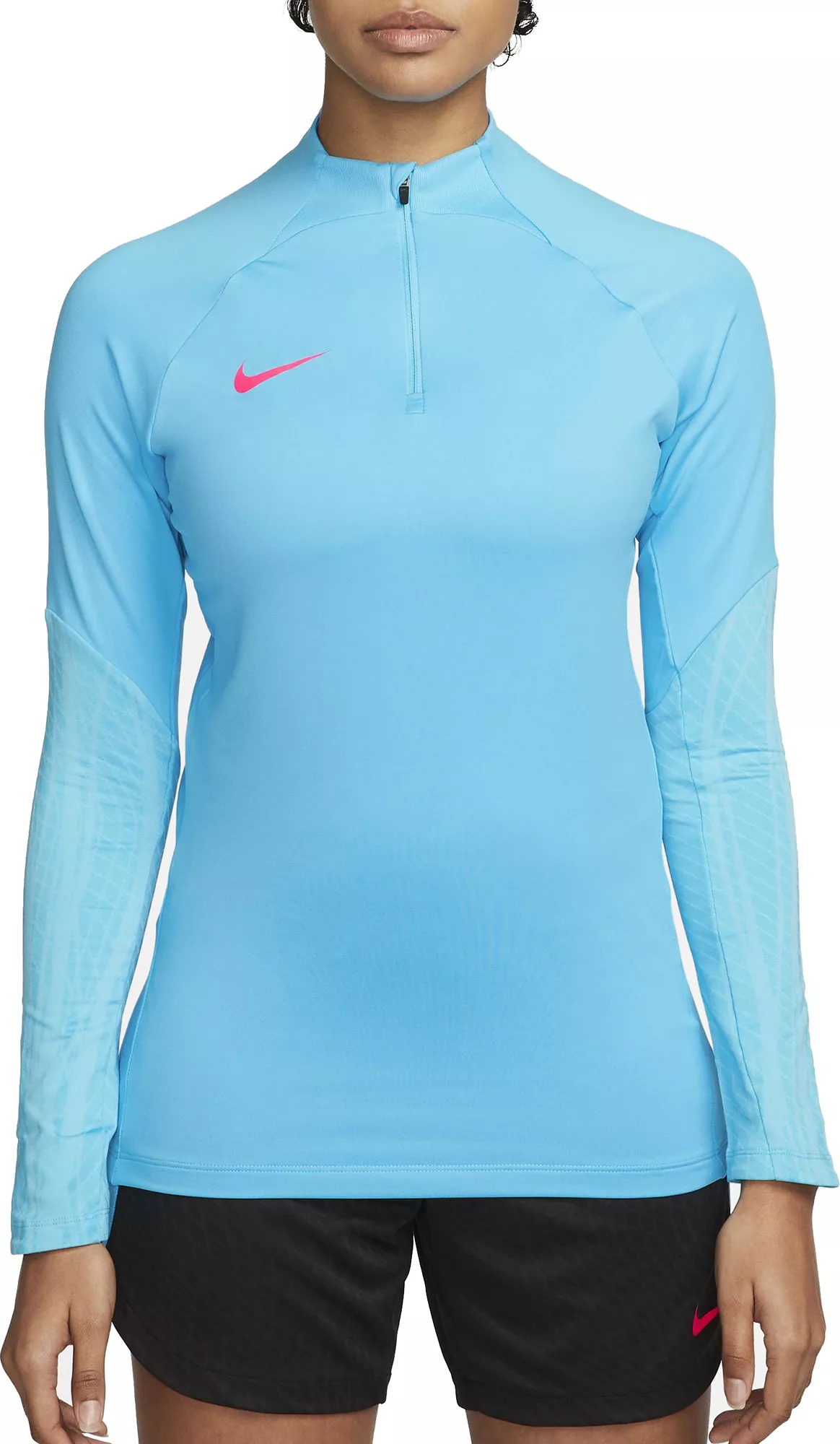 Nike Women's Dri-FIT Strike Drill Long Sleeve Shirt 3 Nike Women's Dri-FIT Strike Drill Long Sleeve Shirt