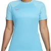 Nike Women's Dri-FIT Strike Short Sleeve Shirt -Ball Games Comprehensive Shop 22NIKWSTRKSSTPXXXAPT Baltic Blue