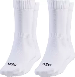 DSG Adult Soccer Grip Crew Socks - 2 Pack