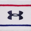 Under Armour Retro Terry Wristband -Ball Games Comprehensive Shop 22UARURTRRWBSTRPTGAA White