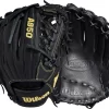 Wilson 11.75'' A950 Series Glove 1 Wilson 11.75'' A950 Series Glove -Ball Games Comprehensive Shop 22WILM9501175R22XFPG Black