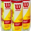 Wilson Championship Extra Duty Tennis Balls - 4 Pack -Ball Games Comprehensive Shop 22WILUCHMPXD4PKWVTNN