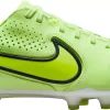 Nike Tiempo Legend 9 Pro FG Soccer Cleats 2 Nike Tiempo Legend 9 Pro FG Soccer Cleats -Ball Games Comprehensive Shop 23NIKALGND9PRFGGRNTH Green White