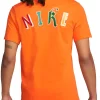 Nike Men's Dri-FIT Basketball T-Shirt 1 Nike Men's Dri-FIT Basketball T-Shirt -Ball Games Comprehensive Shop 23NIKMMNKDFTSSNLXAPT Bright Mandarin