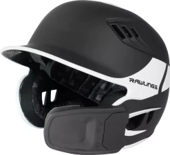 Rawlings Junior VELO Baseball Batting Helmet W/ Reversible Jaw Guard