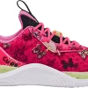 Under Armour Kids' Grade School Curry 10 Basketball Shoes -Ball Games Comprehensive Shop 23UARYCRRY10GRLDDSND Pink