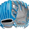 Wilson 11.5" Autism Speaks 1786 A2000 Series Glove 2024 -Ball Games Comprehensive Shop 23WILA20001786LTMSGL Blue Grey