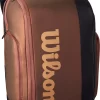 Wilson SuperTour Pro Staff V14 Tennis Backpack -Ball Games Comprehensive Shop 23WILUSPRTRBCKPCKTNN Bronze