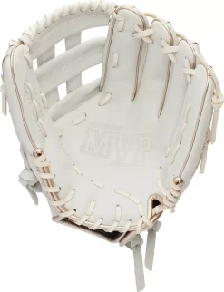 Mizuno 12'' MVP Select Series Fastpitch Glove 10 Mizuno 12'' MVP Select Series Fastpitch Glove -Ball Games Comprehensive Shop 313011R WhiteRoseGold PALM